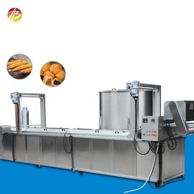 Máquina de freír papas fritas automática de 500 kg de capacidad para freír 500L de papas fritas
