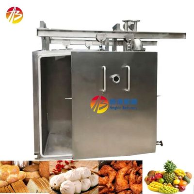 Máquina de enfriamiento por vacío ajustable a temperatura para productos de panadería en entornos industriales