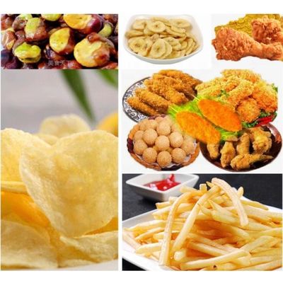 Máquina automática continua para freír papas fritas para comercias de alimentos 2500*1000*2400 Tamaño