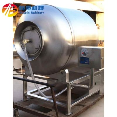 200-300 kg/partido Capacidad 600L Máquina de brocado de rodillos al vacío para marinado de carne