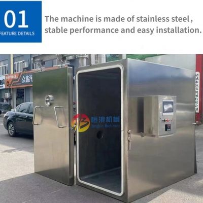 Potencia de la bomba de vacío 5.5KW Dispositivo de refrigeración de cocina para preenfriamiento de alimentos Panadería Pasta de frutas
