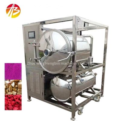 Equipo de secado por congelación al vacío para carnes de frutas y verduras precongeladas a -18 oC -60 oC