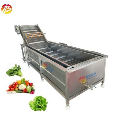 Máquina de lavado de burbujas de aire de alto rendimiento para plantas de frutas y verduras y mariscos