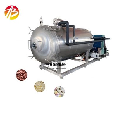 Máquina de secado por congelación para mariscos, frutas, carnes y verduras