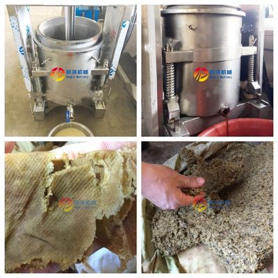 Fácil de operar 300L extractor de jugo puro comercial Prensa hidráulica de frío para una alta productividad