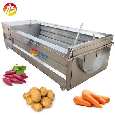 Máquina de lavado industrial de cáscara de 200 kg/h con diseño de ahorro de agua