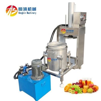 Tiendas de alimentos y bebidas 300L Máquina de prensado de aceite de uva de acero inoxidable