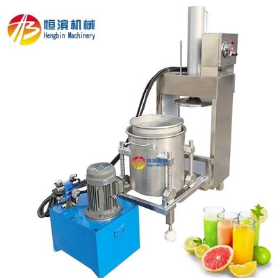 304 industria de acero inoxidable extractor de jugo de manzana prensador hidráulico exprimidor de jugo para granjas