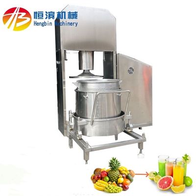 Exprimidor hidráulico comercial de alta productividad para el jugo a gran escala