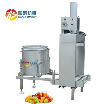 Fácil de operar Exprimidor hidráulico de alta productividad a presión fría para frutas y verduras