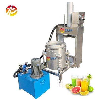 Equipo para el procesamiento de carne de frutas y hortalizas Exprimidor hidráulico a presión fría para uso comercial