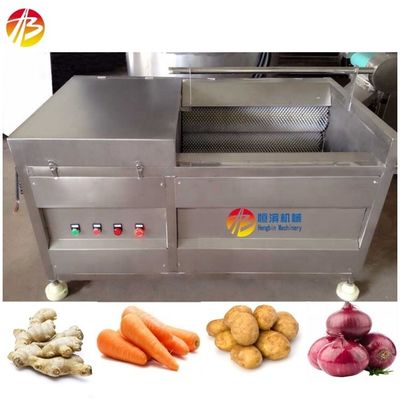 Máquina de lavado y pelado de hortalizas de tipo cepillado para restauración comercial con 2.2kw de potencia