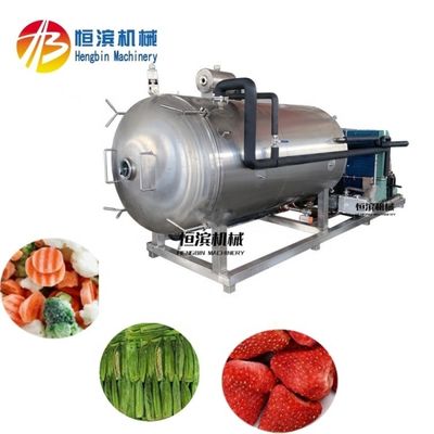Máquina de secado por congelación de té instantáneo, café y flores con aceite de silicona / calefacción eléctrica