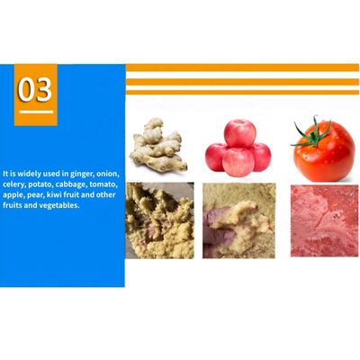 Máquina de trituración de tomates y manzanas de 3 kW para procesamiento de frutas y verduras