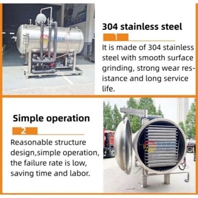 Máquina de congelación y secado multifuncional comercial para aceite de cocina Capacidad 200 kg/partido