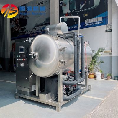 Secador industrial de congelación para mariscos, carne de res, fruta, café, azúcar, dulces, carne, pescado y verduras