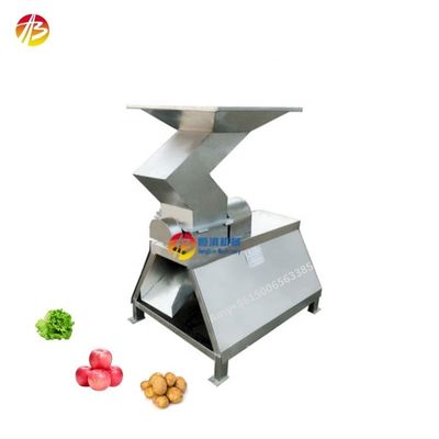 Máquina de trituración de frutas y frutas fácil de usar para procesar fresas de tomate de manzana